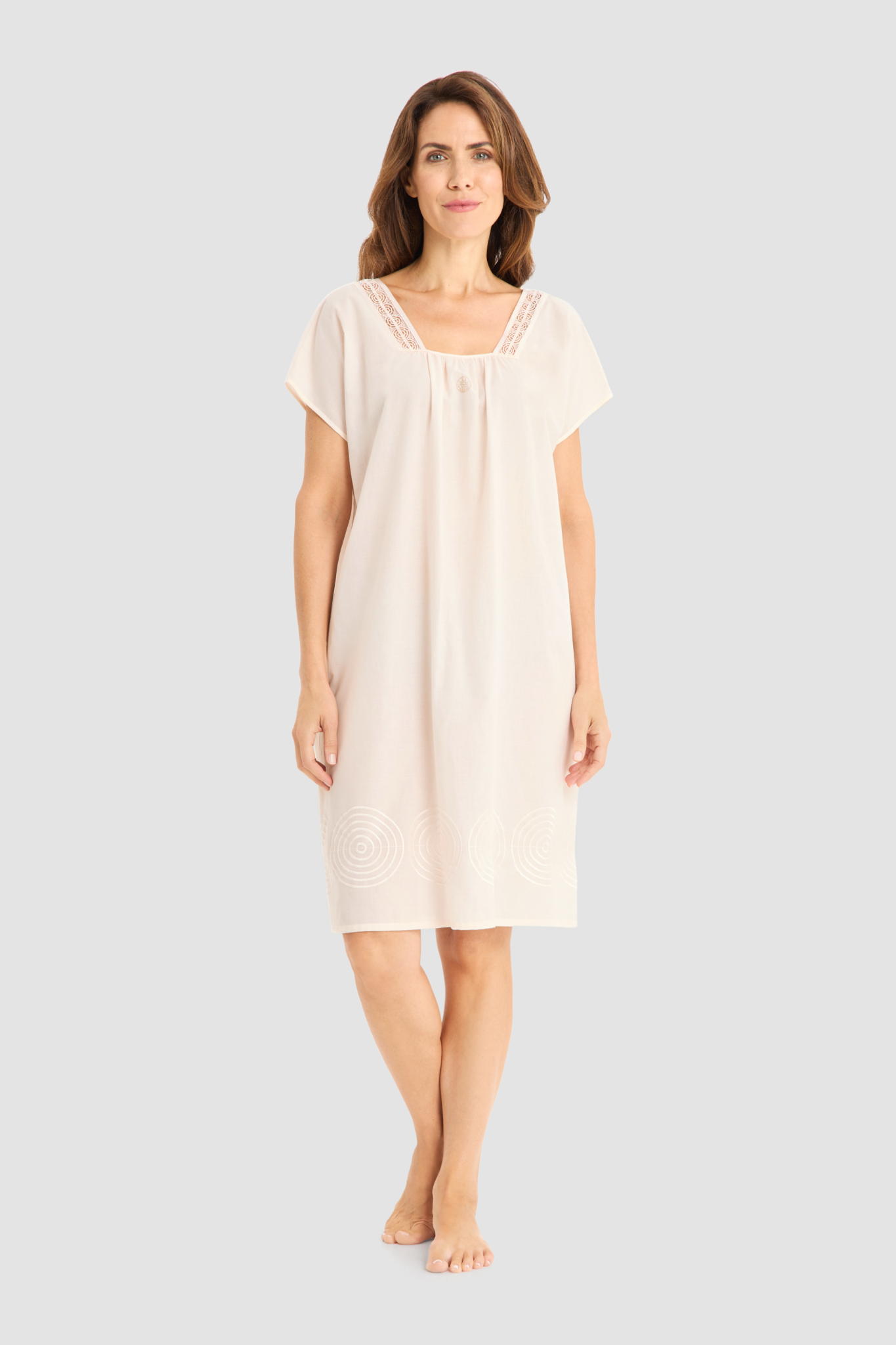 Féraud Nightgown on model in Soft Touch