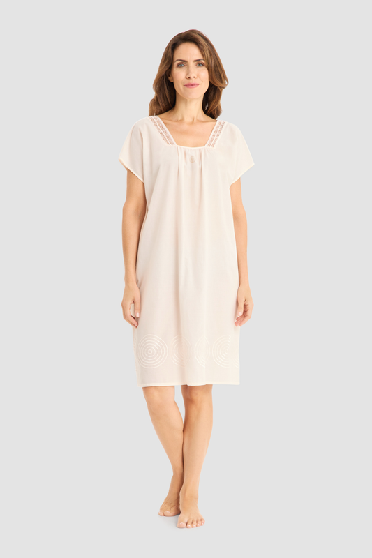 Féraud Nightgown on model in Soft Touch