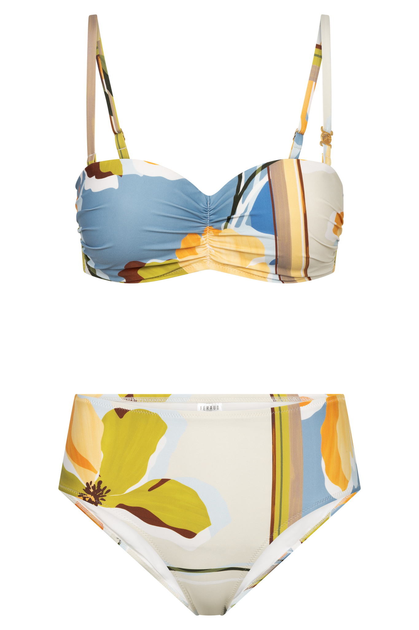 Féraud Bikini front view in Modern Flower
