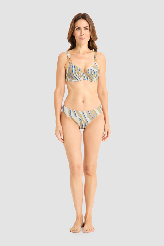 Féraud Bikini on model in Zebra