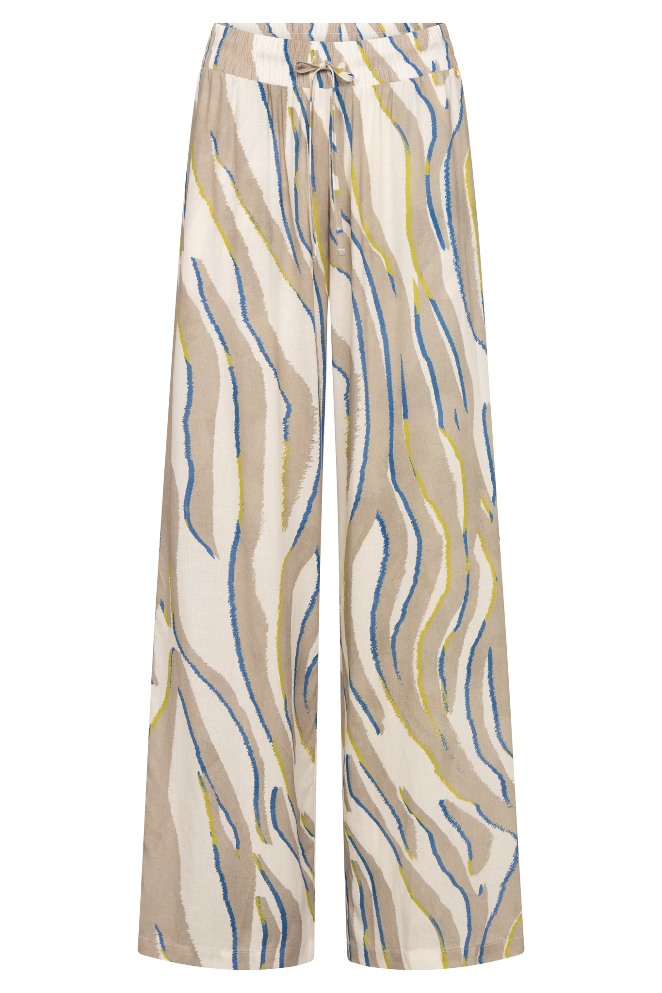 Féraud Lounge Pants front view in Zebra
