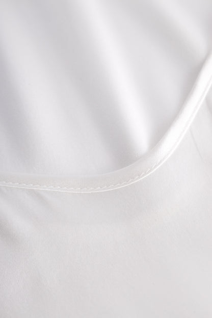 Feraud Top Gots, Spaghetti Straps, V-Neck Silk (3881095) Ivory