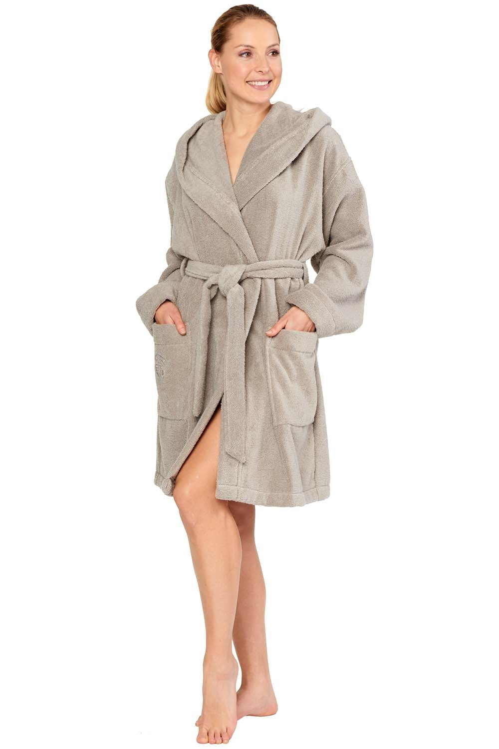 Feraud Robe, Mit Kapuze, Kurz, Spa, Frottee Spa (3881727) Taupe