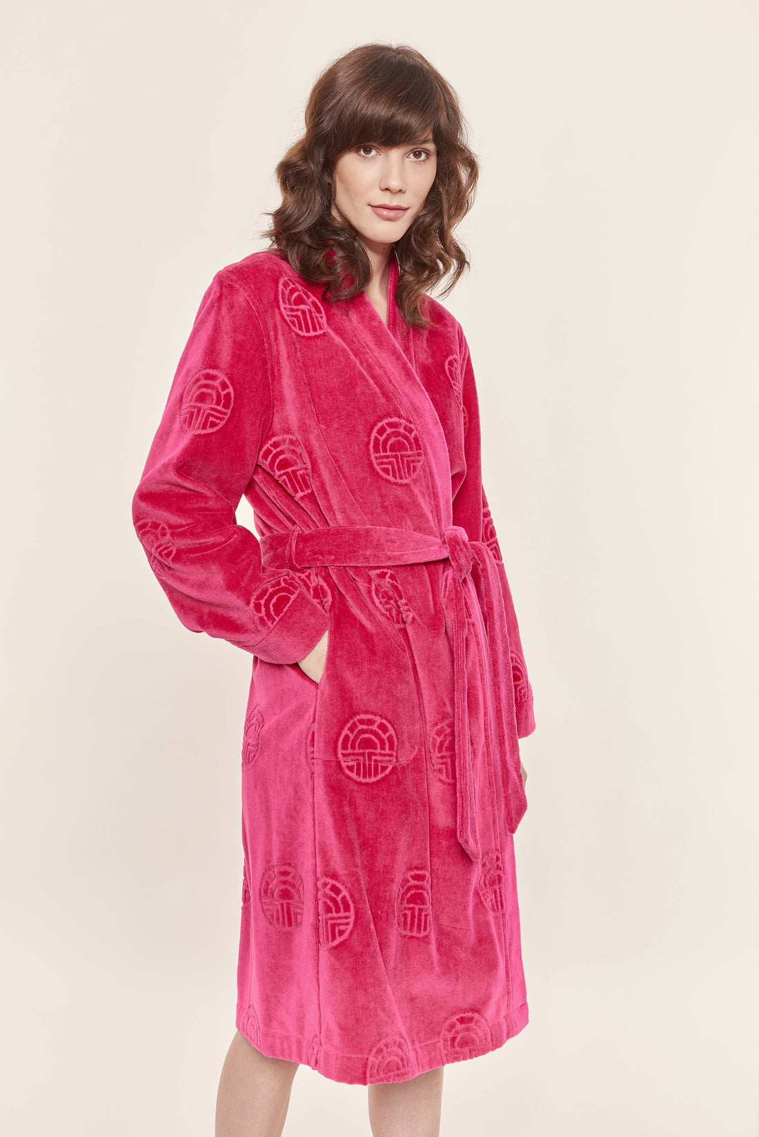Feraud Robe, Kurz Spa Spa (3881730) Pink