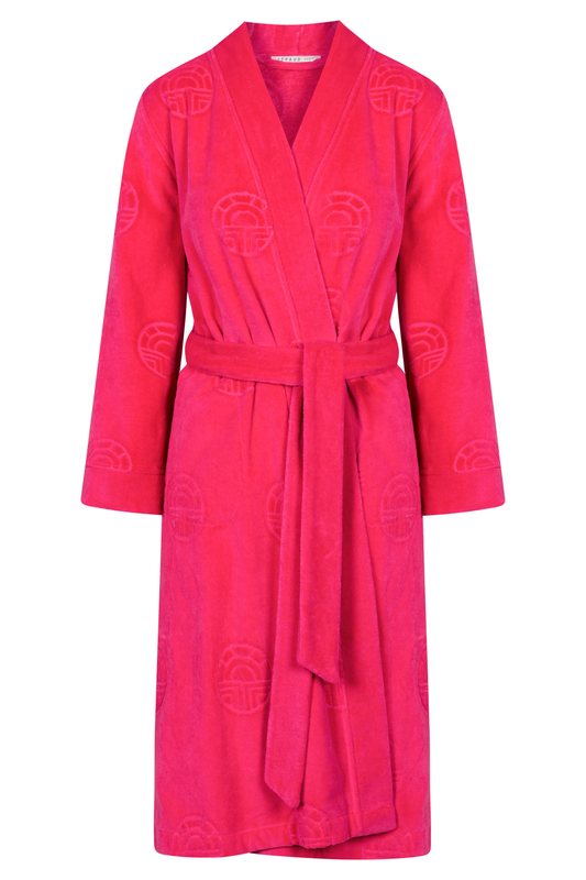 Féraud Robe front view in Pink