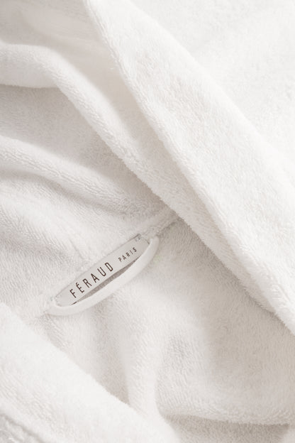 Feraud Robe, 1/1 Sleeve, Wrap-Around, Hooded, P (3881736) White