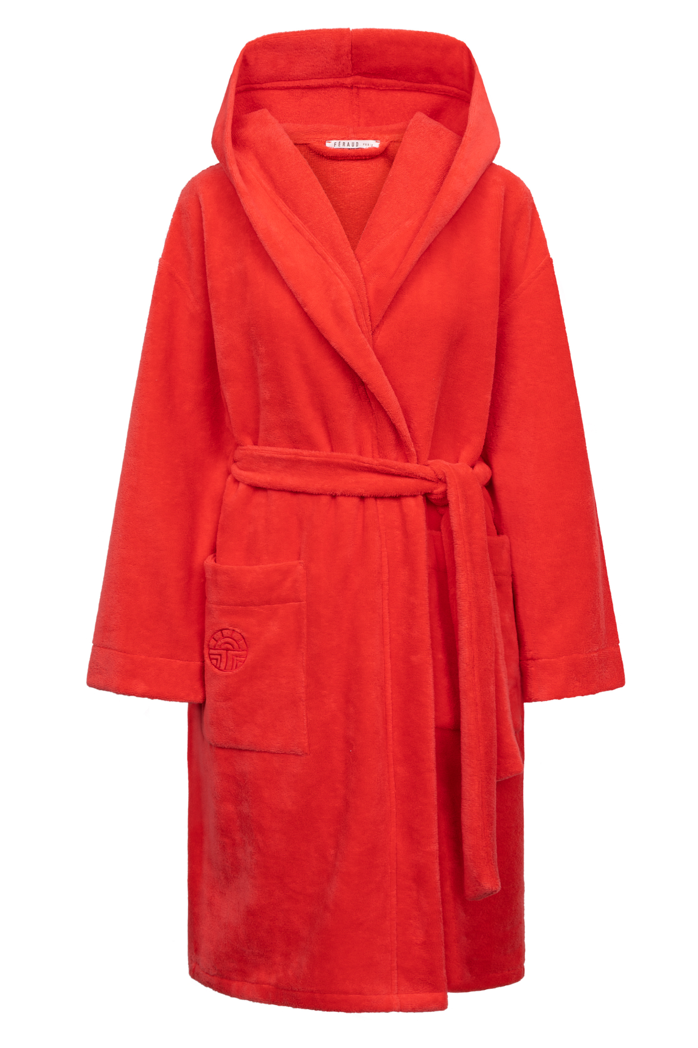 Féraud Robe front view in Coralle