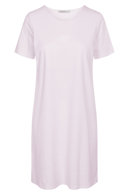 Féraud Nightgown front view in Rose