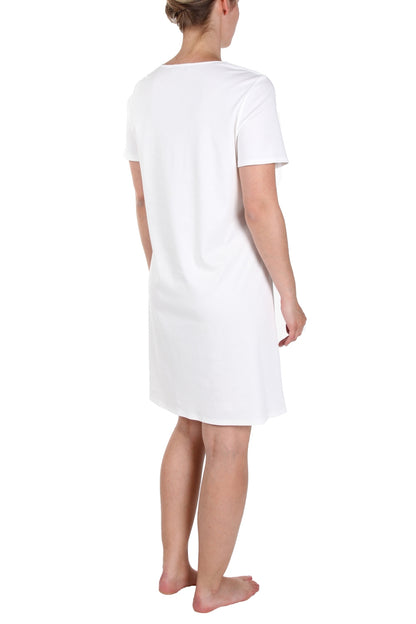 Feraud Night Dress, 1/2 Sleeve, Round Neck, Interlock (3883006) Champagner