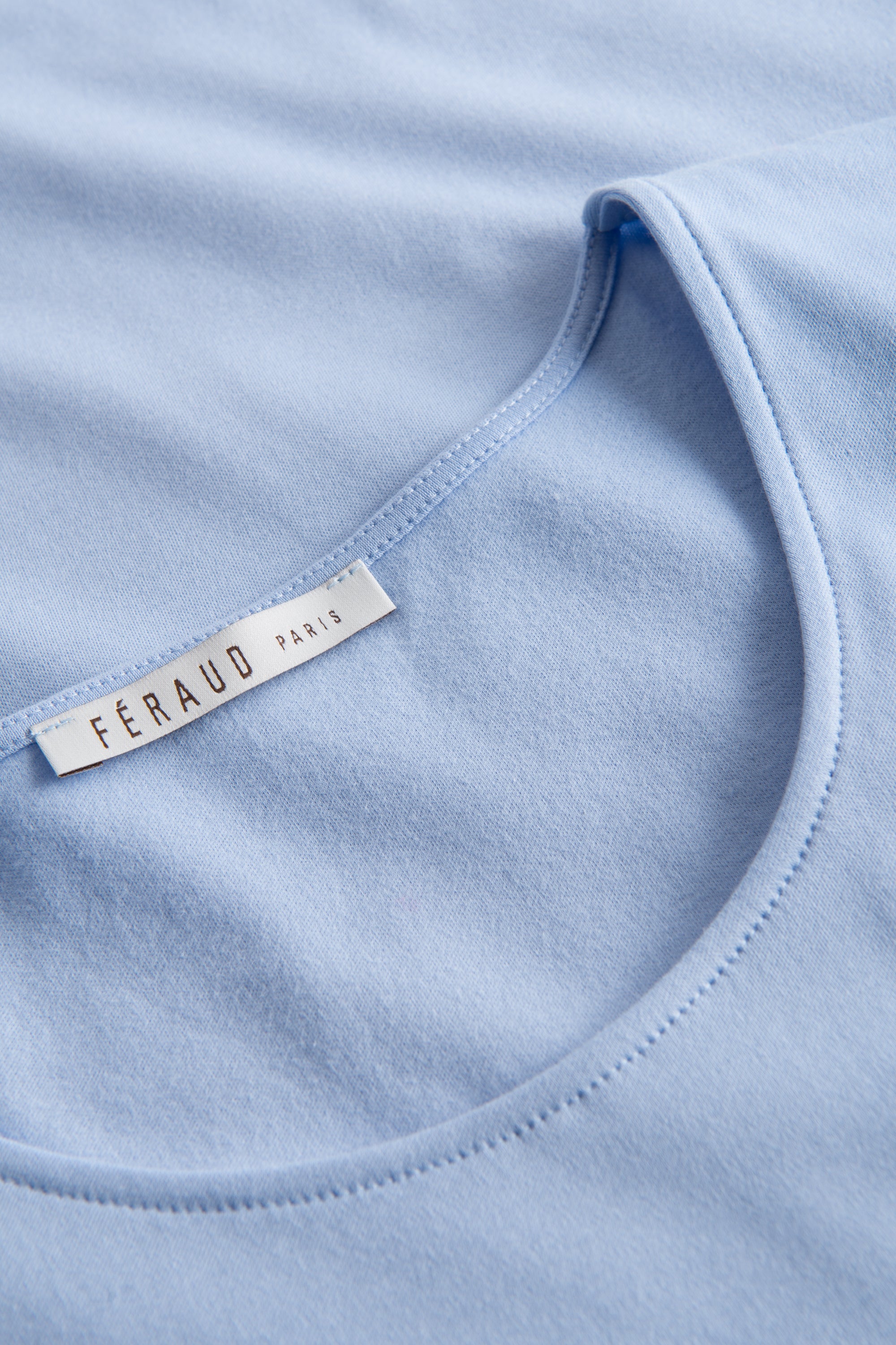 Feraud Night Dress, 1/2 Sleeve, Round Neck, Interlock (3883006) Smokey Blue