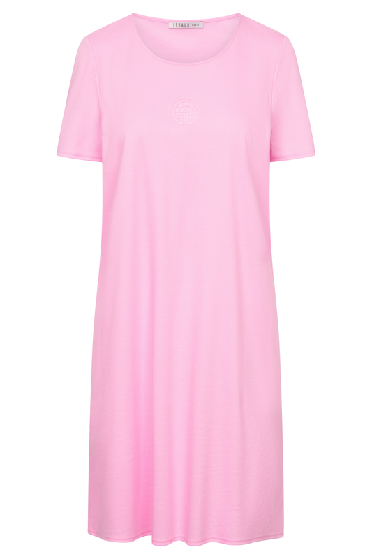 Féraud Nightgown front view in English Rose