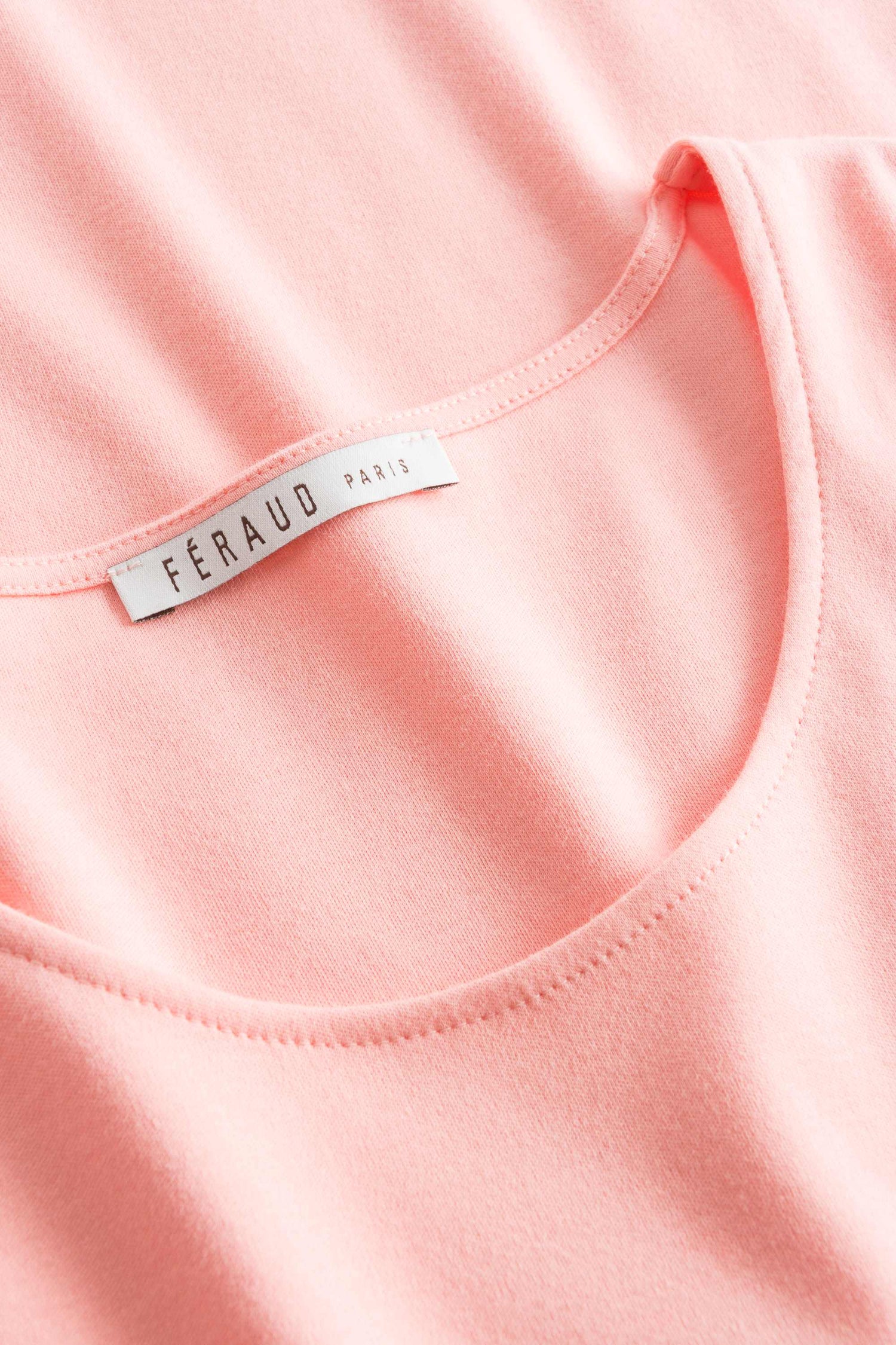 Feraud Night Dress, 1/1 Sleeve, Round Neck Interlock (3883011) Coralle