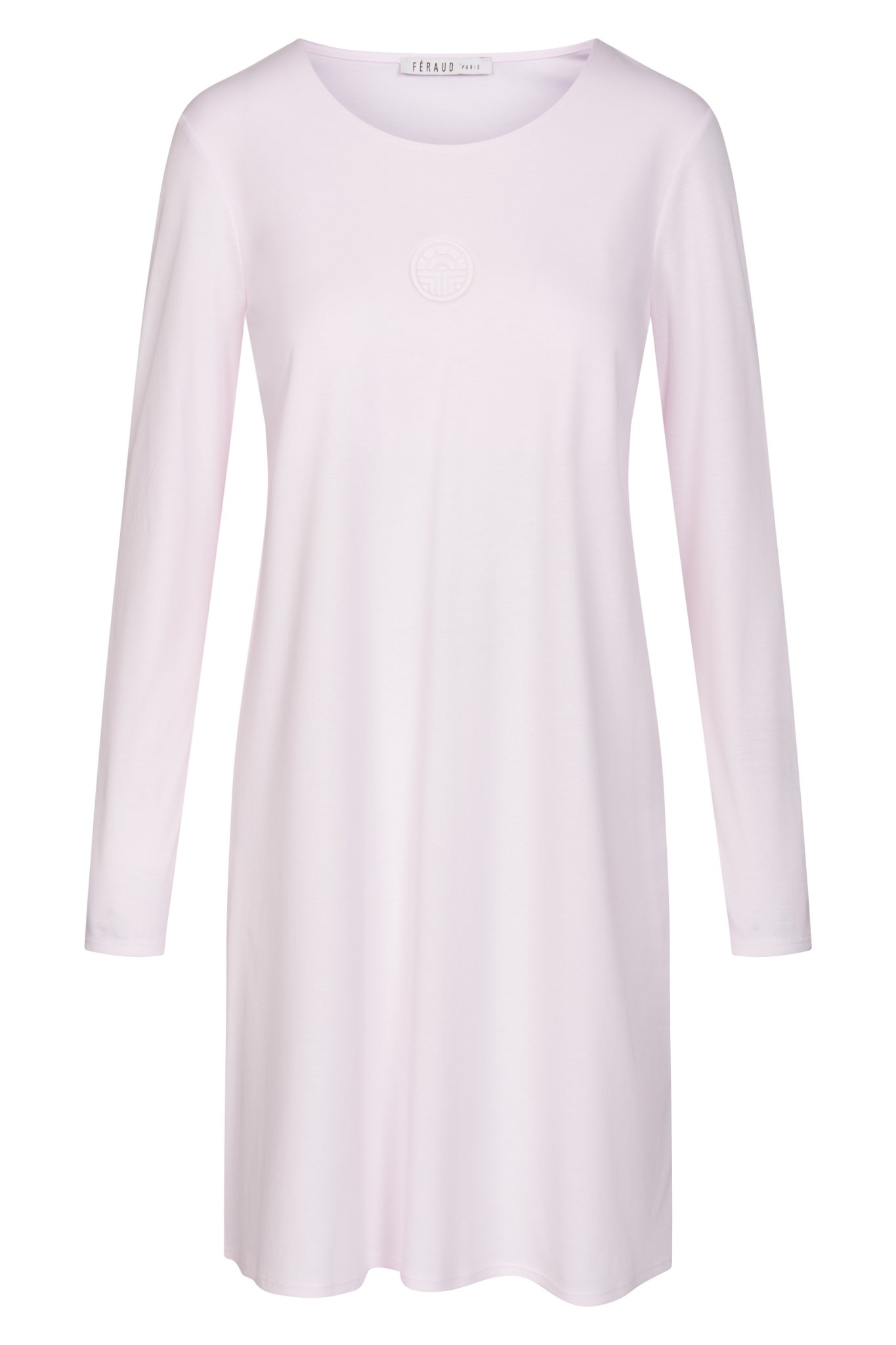 Féraud Nightgown front view in Rose