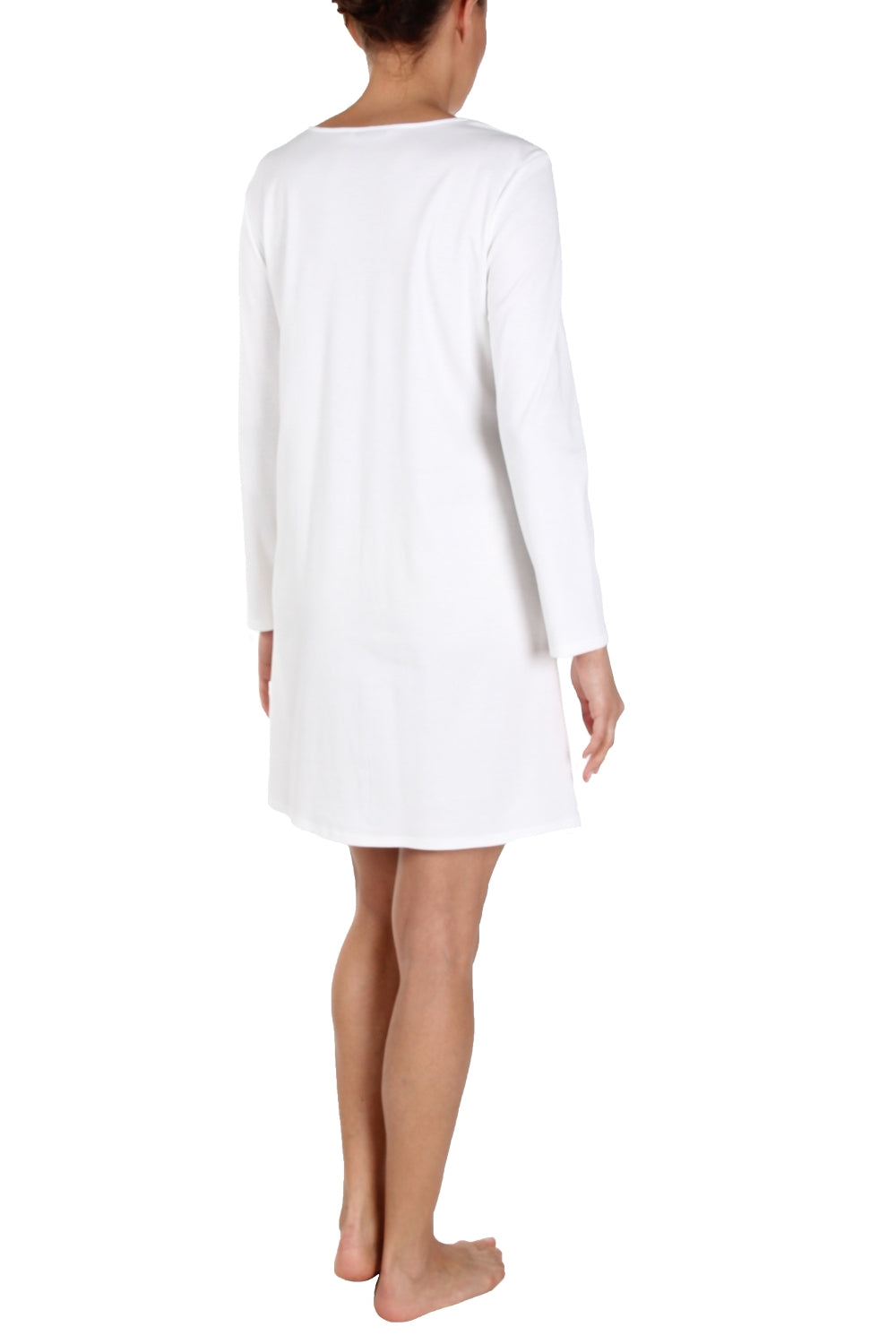 Feraud Night Dress, 1/1 Sleeve, Round Neck Interlock (3883011) Champagner