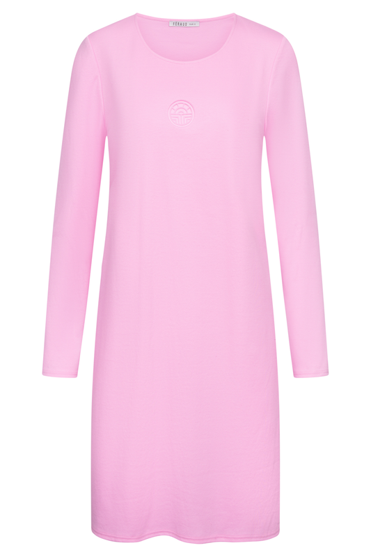 Féraud Nightgown front view in English Rose
