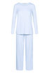 Féraud Pyjamas front view in Bleu