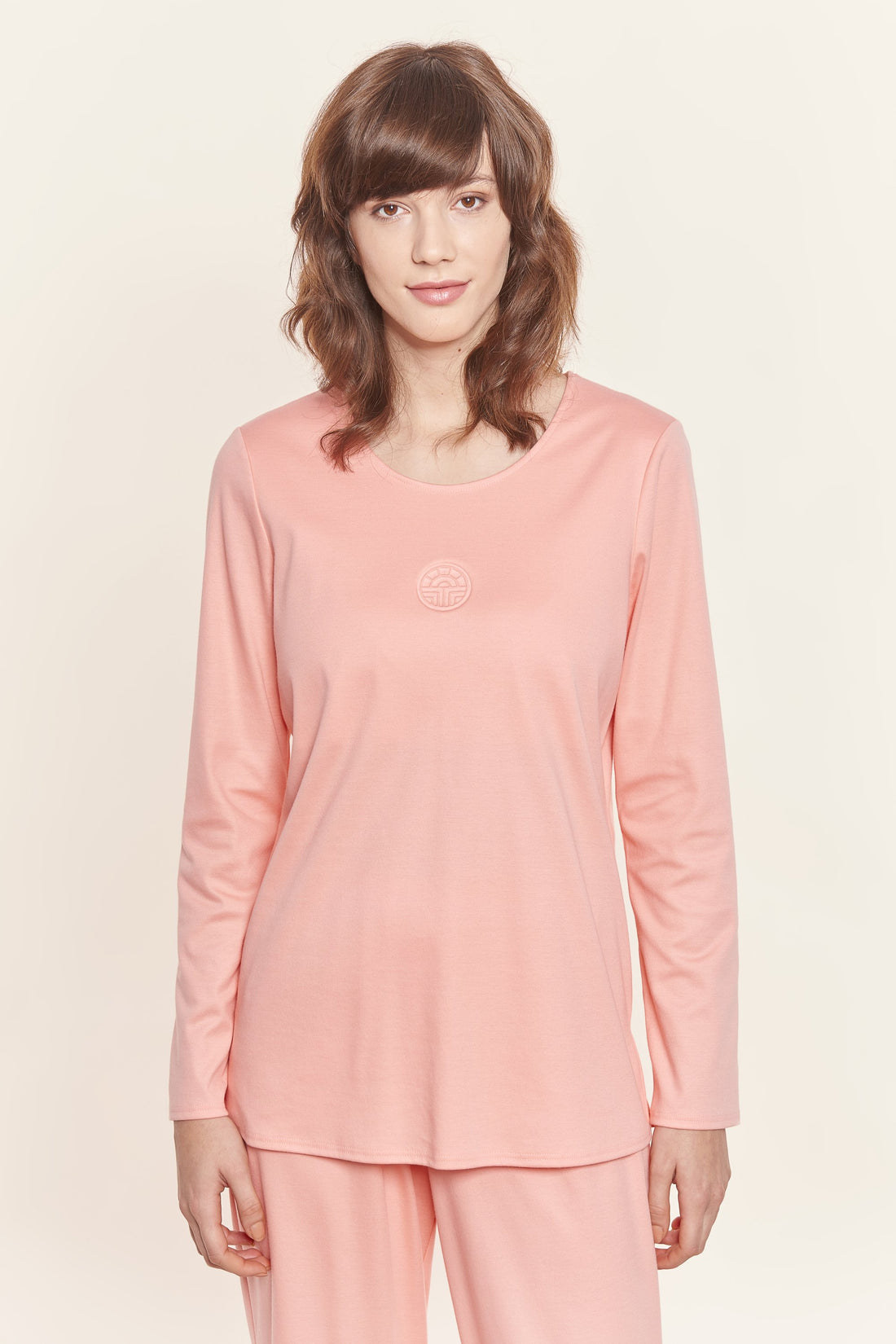 Feraud Pajama, 1/1 Sleeve, Pants 1/1, Round Neck In (3883013) Coralle