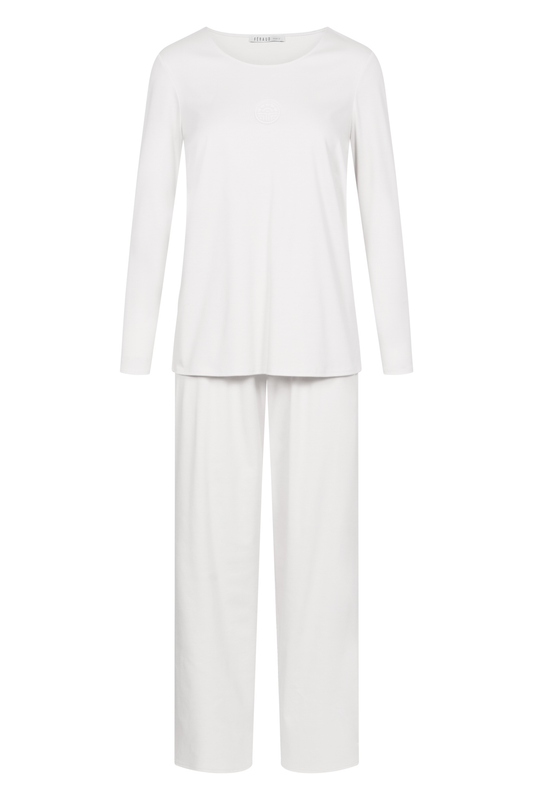 Féraud Pyjamas front view in Champagner