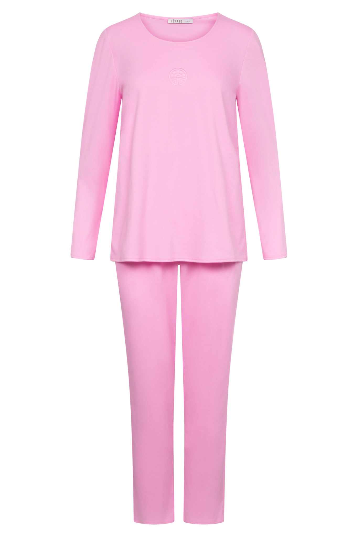 Féraud Pyjamas front view in English Rose