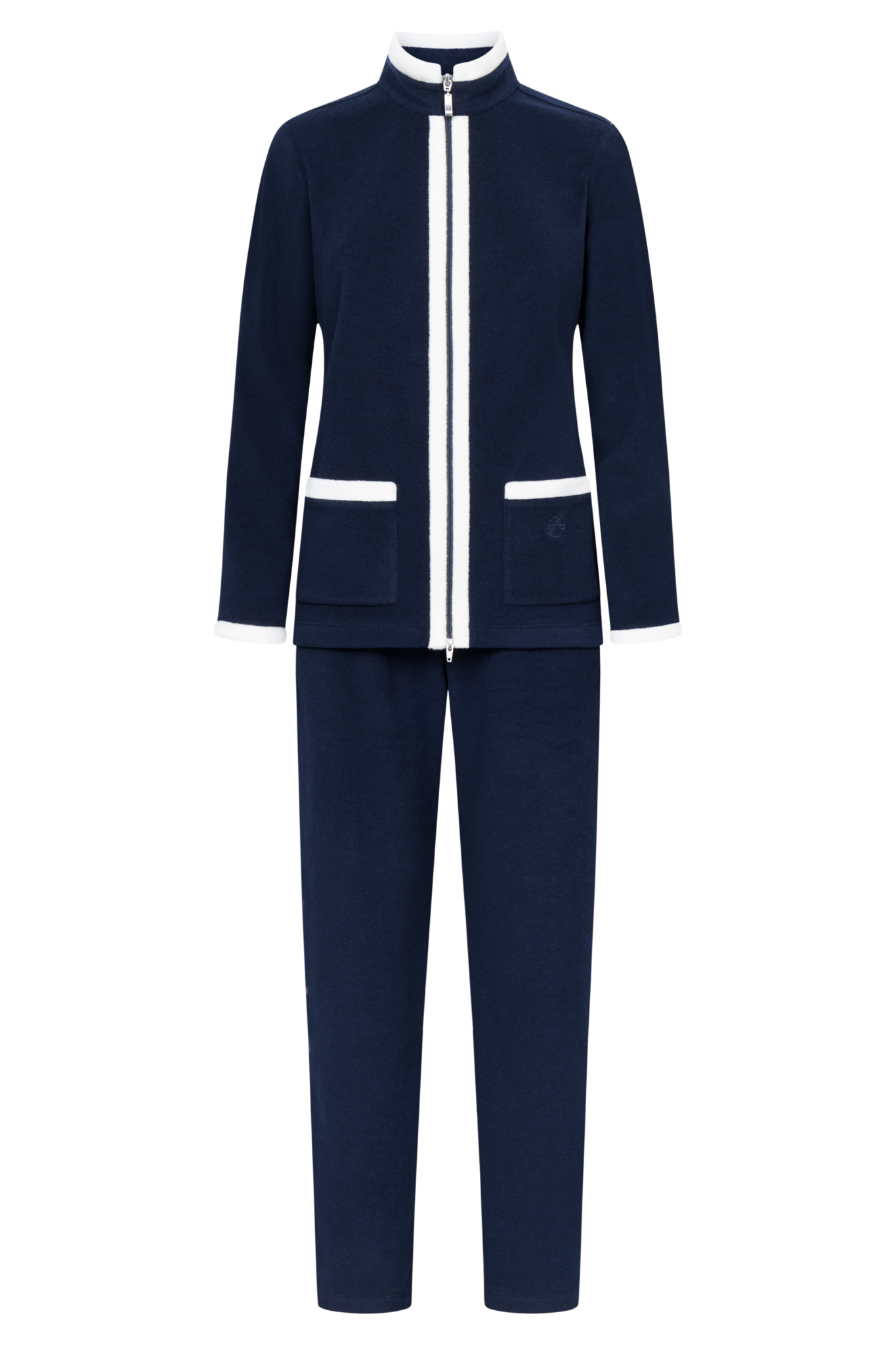 Féraud Lounge Set front view in Navy