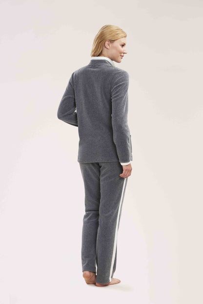 Feraud Lounge Suit, 1/1 Sleeve, Pants 1/1, Zipper, Pocke (3883158) Heather Dark Grey