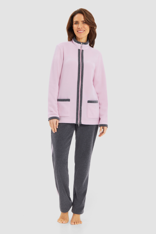 Féraud Lounge Set on model in Pale Rose
