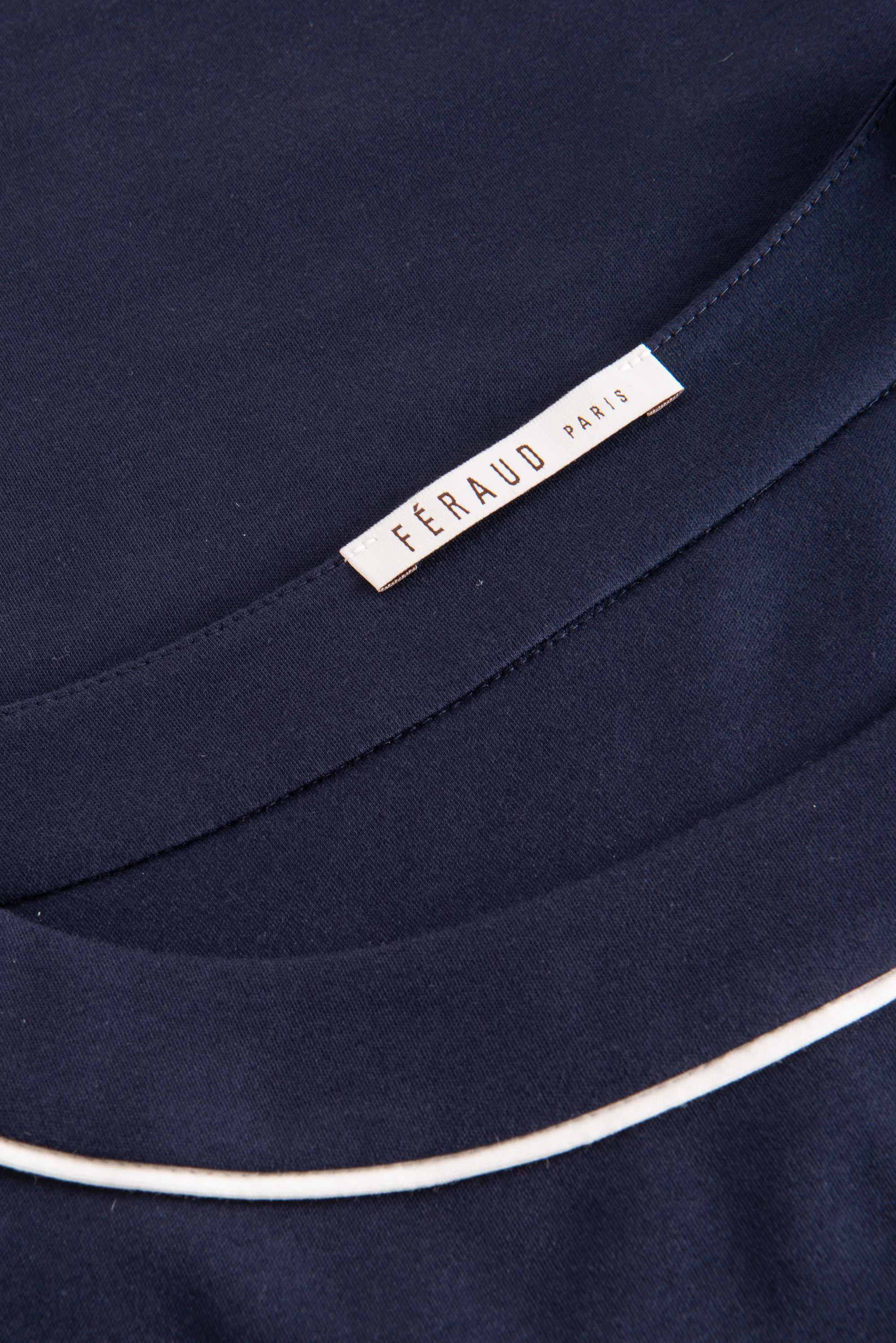 Feraud Night Dress, 1/1 Sleeve, Round Neck Pure Look (3883180) Navy