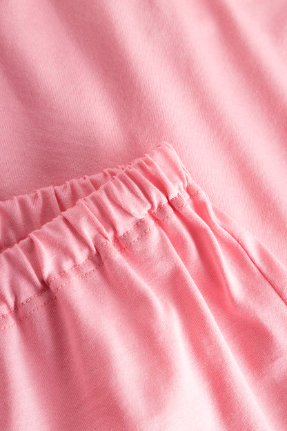 Feraud Pajama, 1/2 Sleeve, Pants 7/8, Round Neck Pu (3884072) Soft Pink
