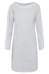 Féraud Nightgown front view in Heather Grey