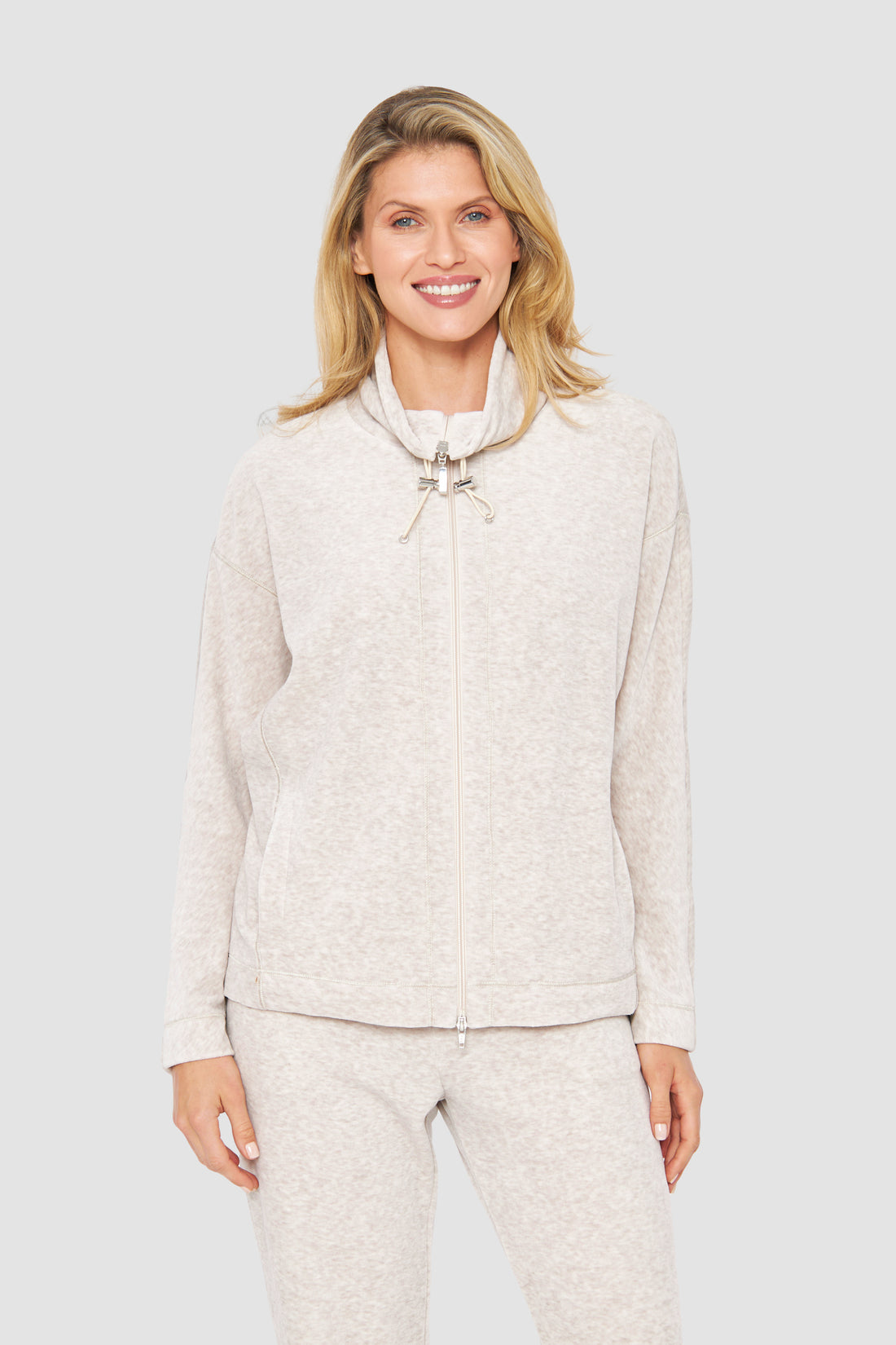 Feraud Lounge Suit, 1/1 Sleeve, Pants 1/1, Zipper, Pocke (3884138) Heather Nature