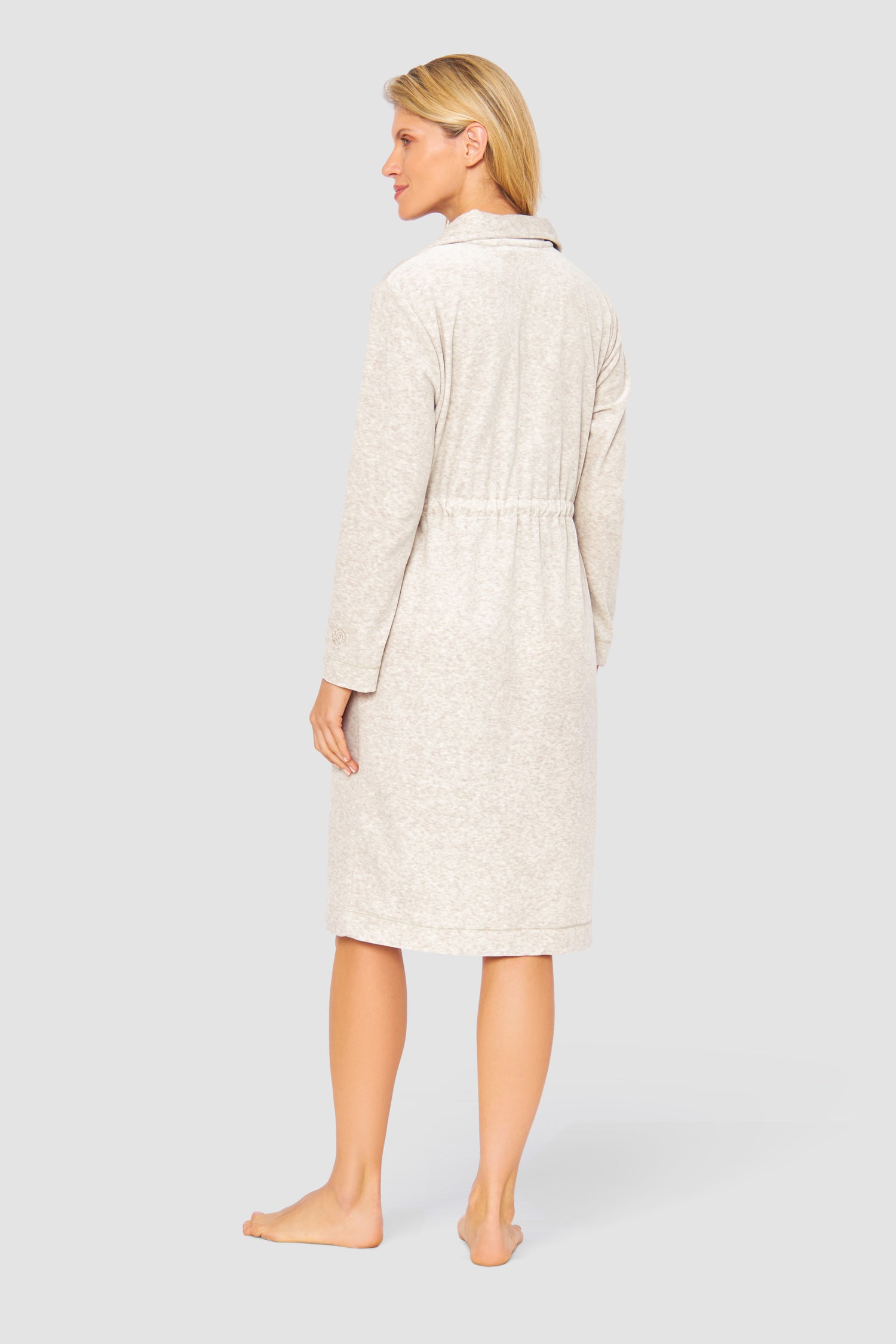 Feraud Robe, 1/1 Sleeve, Zipper, Pockets Heathe (3884139) Heather Nature