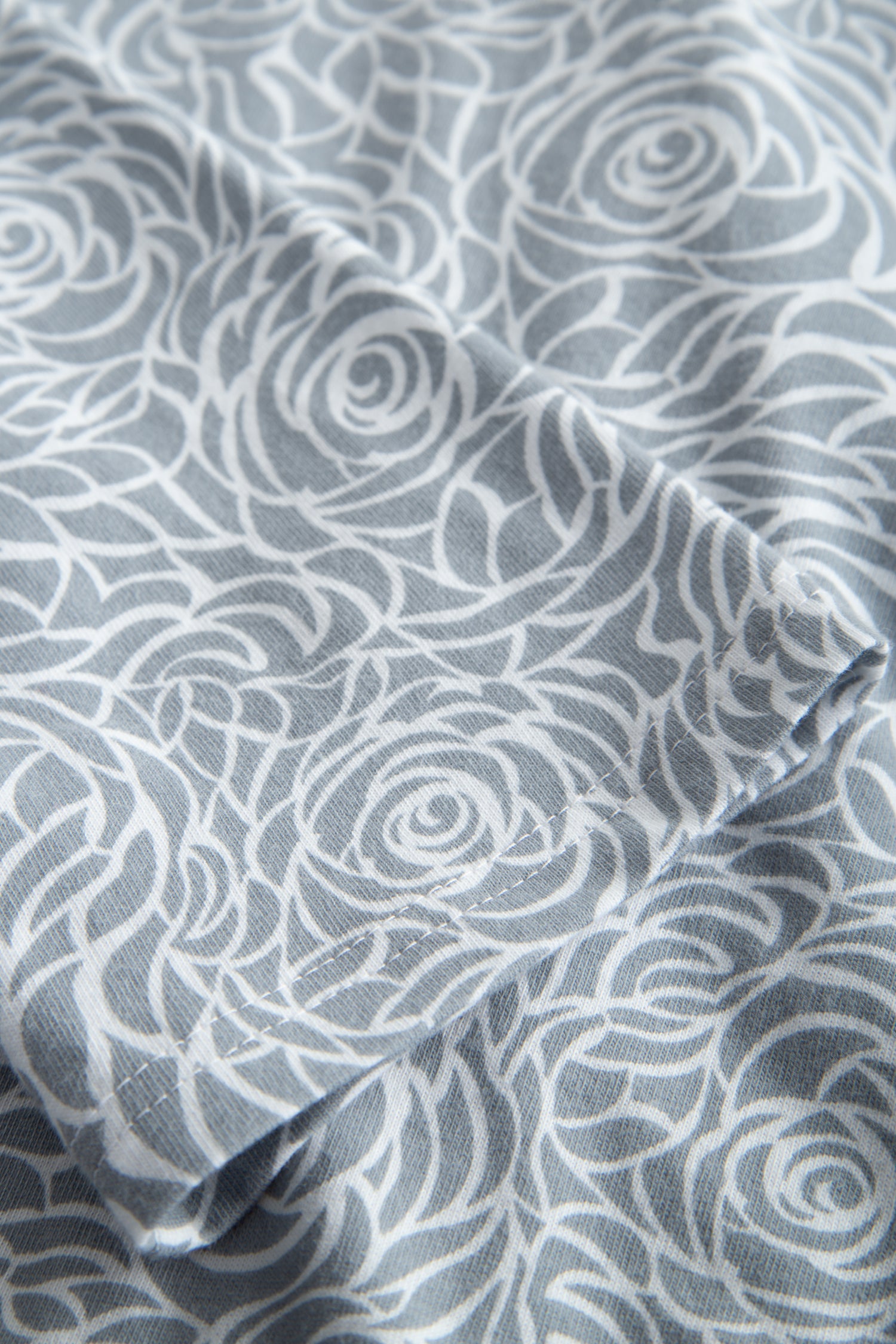 Feraud Night Dress, 1/1 Sleeve, Button Through, Lapel Co (3884177) Flower Grey