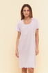 Féraud Nightgown on model in Rose