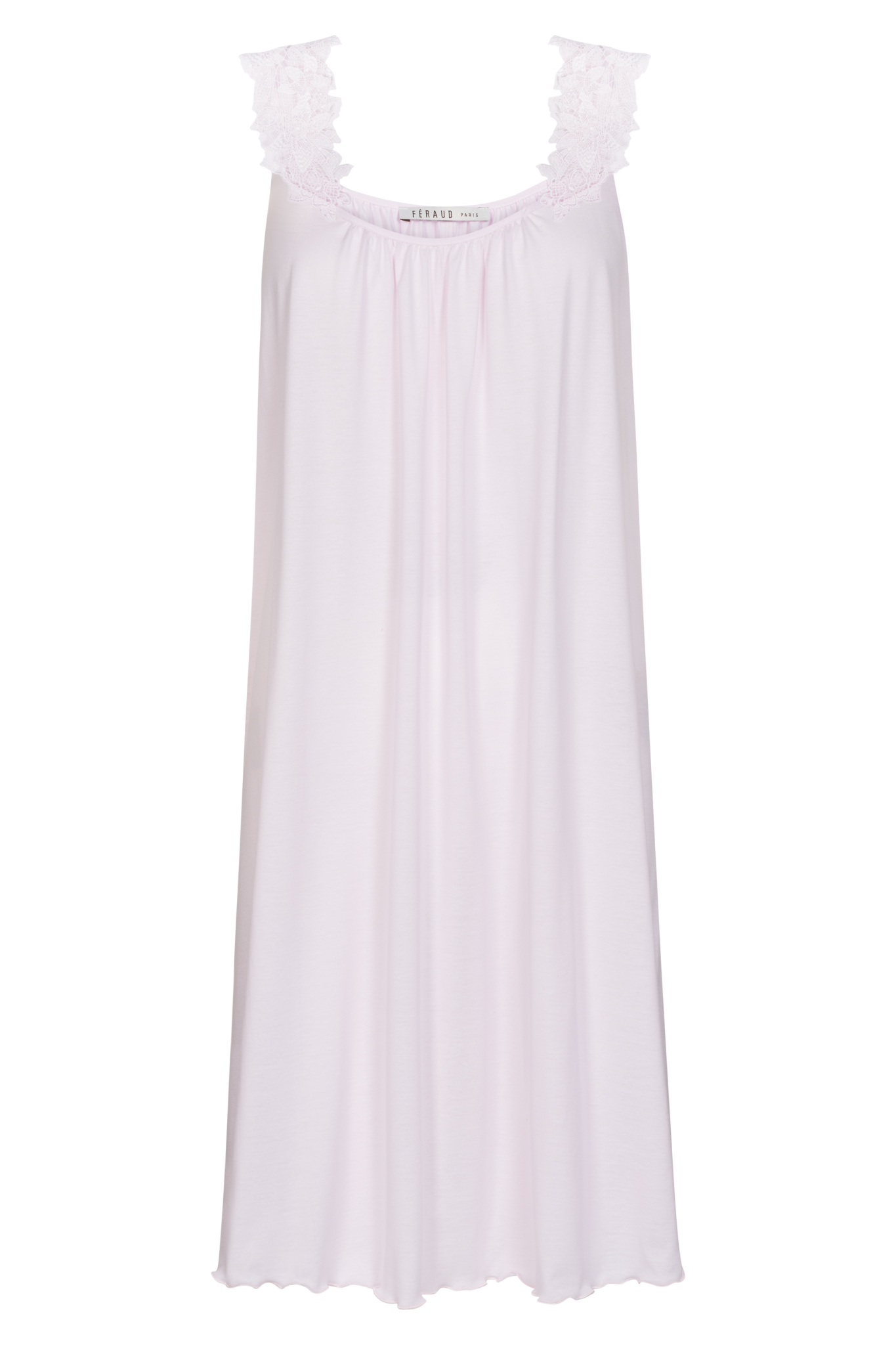 Féraud Nightgown front view in Rose