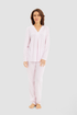 Féraud Pyjamas on model in Logoprint Pink