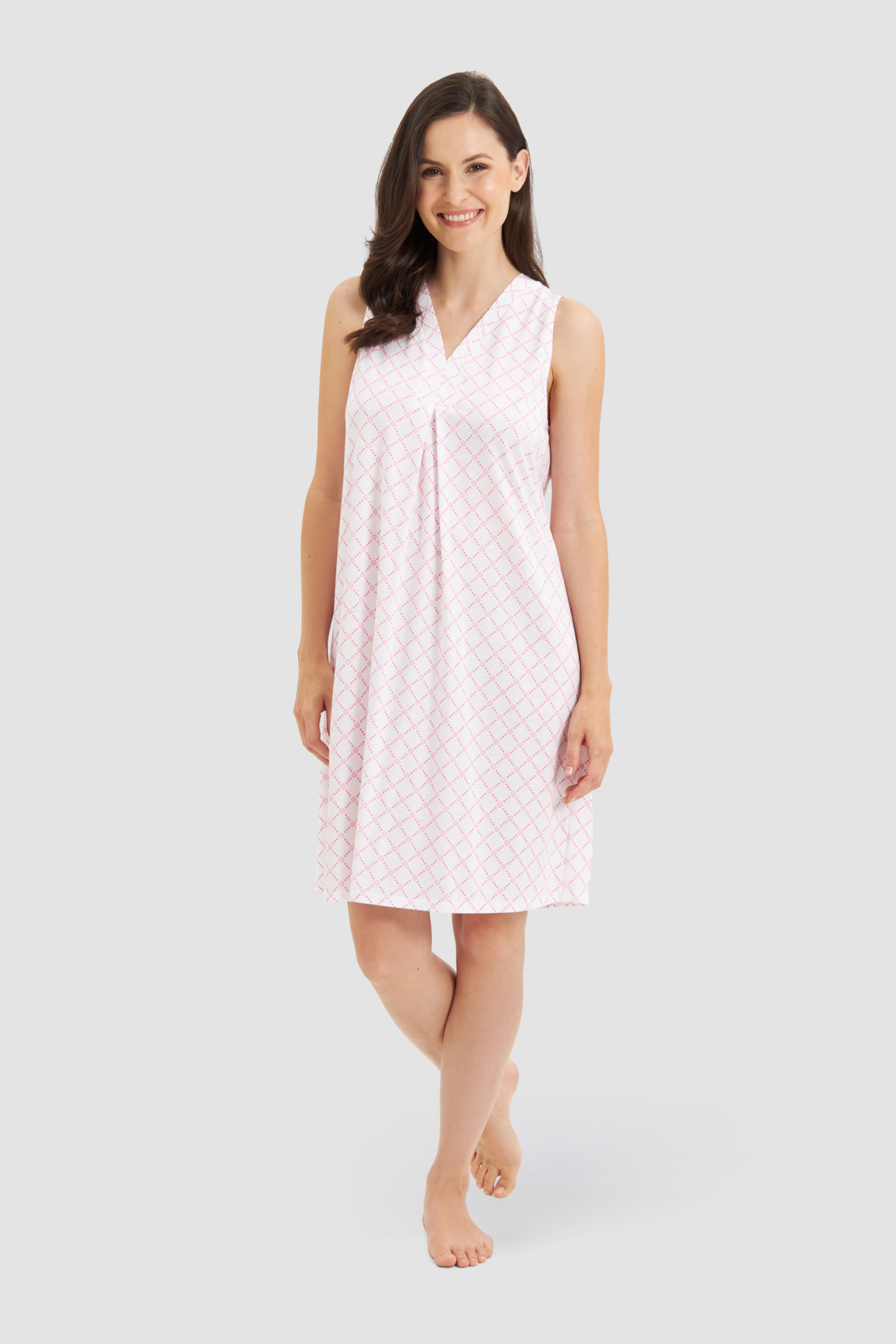 Féraud Nightgown - Logoprint Pink