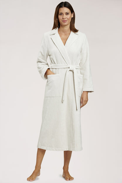 Feraud Robe, 1/1 Sleeve, Wrap-Around, Pockets T (3887103) Cream