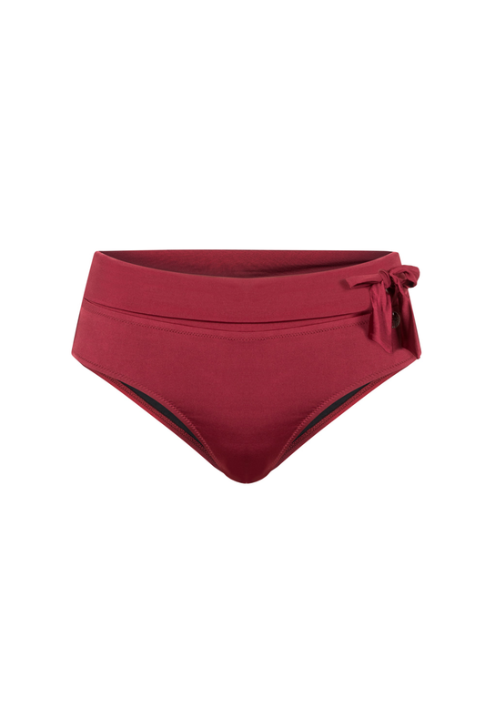 Féraud Bikini Bottom front view in Bordeaux