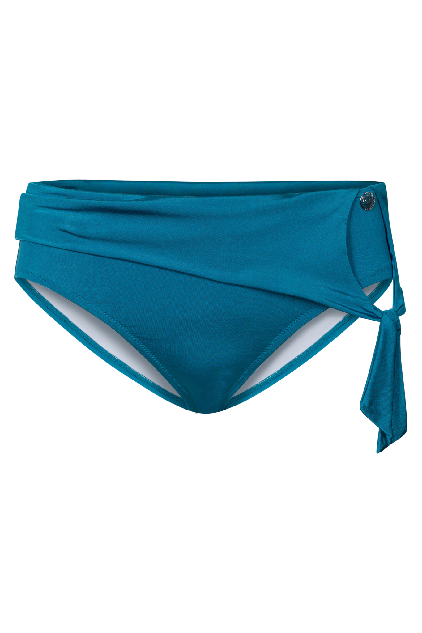 Féraud Bikini Bottom front view in Emerald