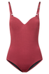 Féraud Swimsuit front view in Bordeaux