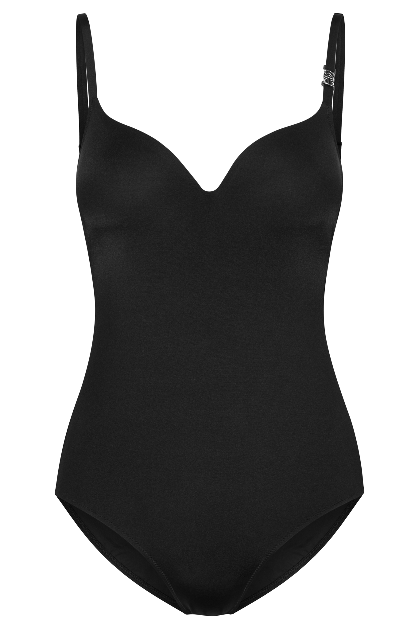 Féraud Swimsuit front view in Black