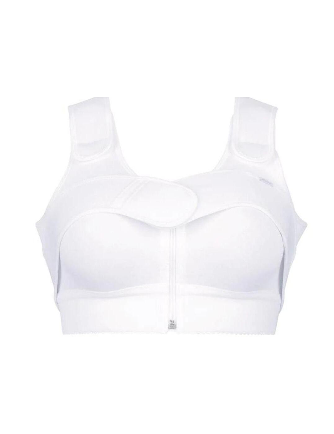 Anita Marbella Compr.Bra + Post-Op-Belt Front Closure (1095) White