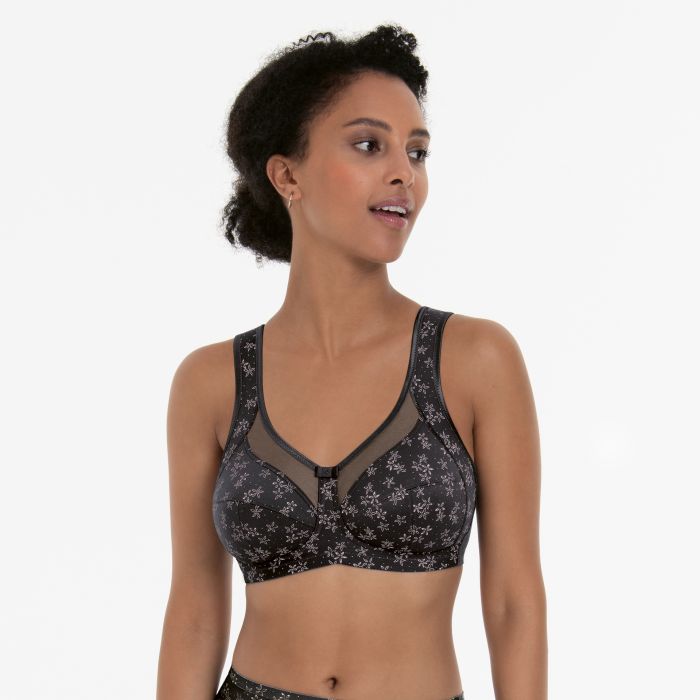 Anita Clara Art Post Mastectomy Bra (4753X) Anthracite