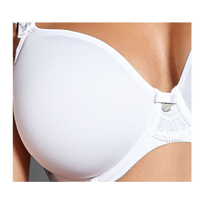 Rosa Faia Selma Wired Bra Spacer Cups (5637) White