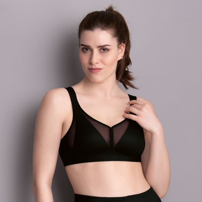 Anita Air Control Post Mastectomy Bra Deltapad (5744X) Black