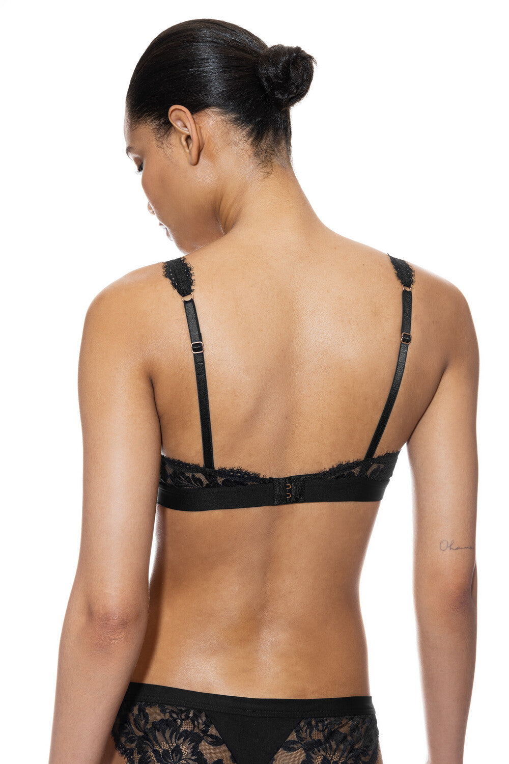 Poetry Vogue Triangle Bralette - Black
