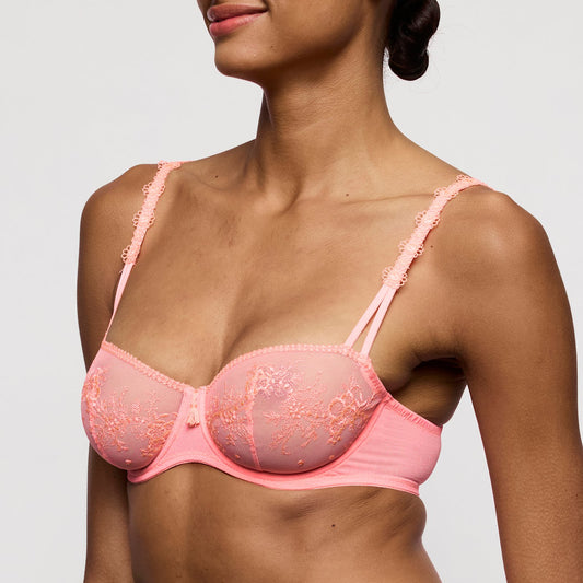 Marie Jo Annaelle Balcony Bra alternate view in Neon Peach