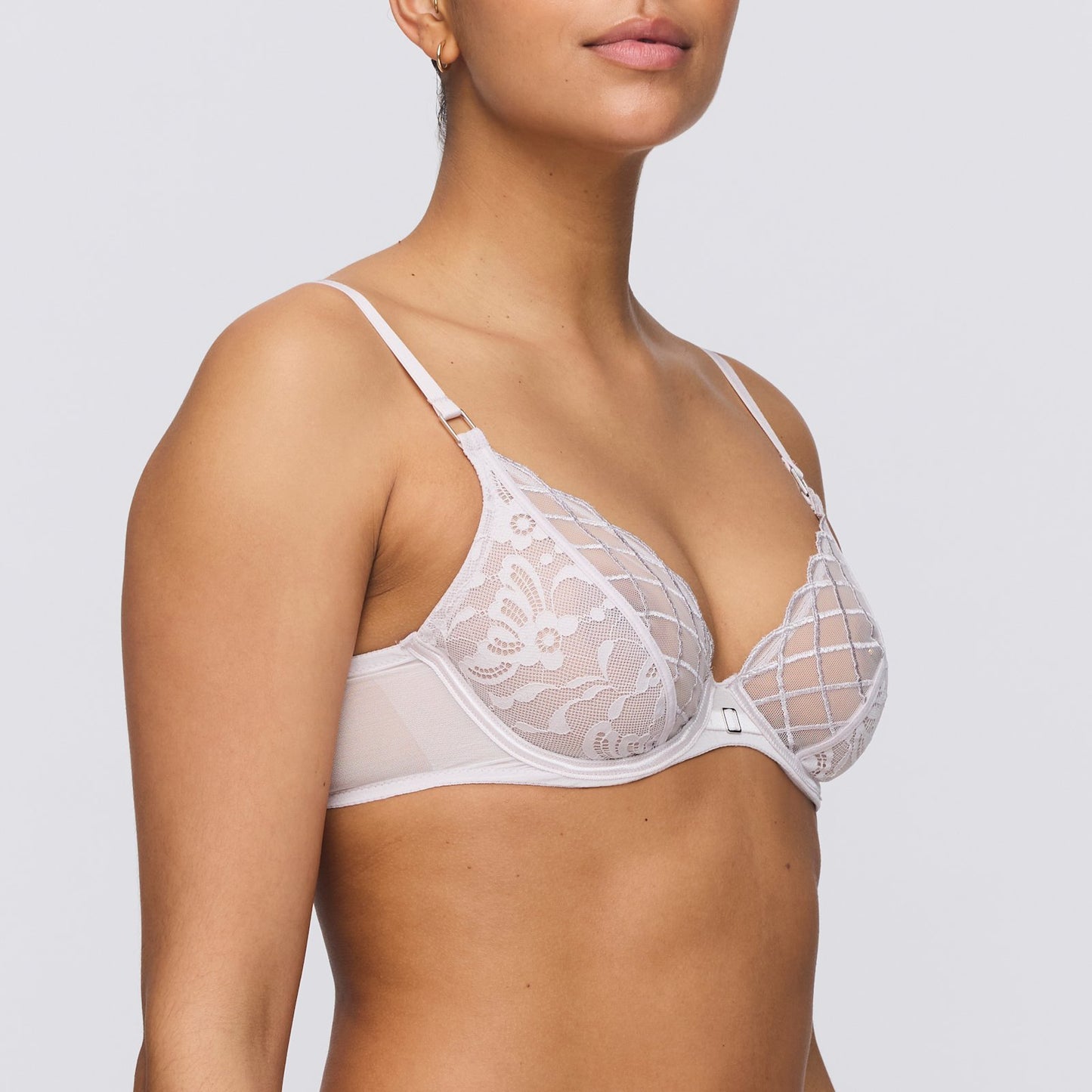Marie Jo Aven Plunge Bra alternate view in Marble