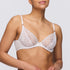 Marie Jo Aven Plunge Bra front view in Marble