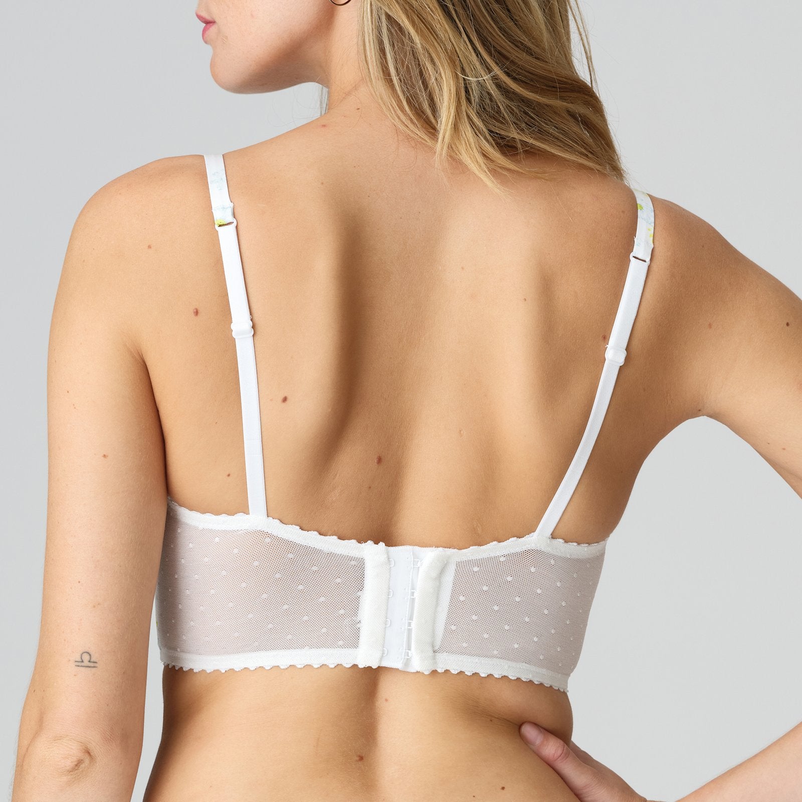 Marie Jo Chen Balcony Bra alternate view in White Yacht